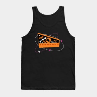 Retro Halloween wax candy whistle Tank Top